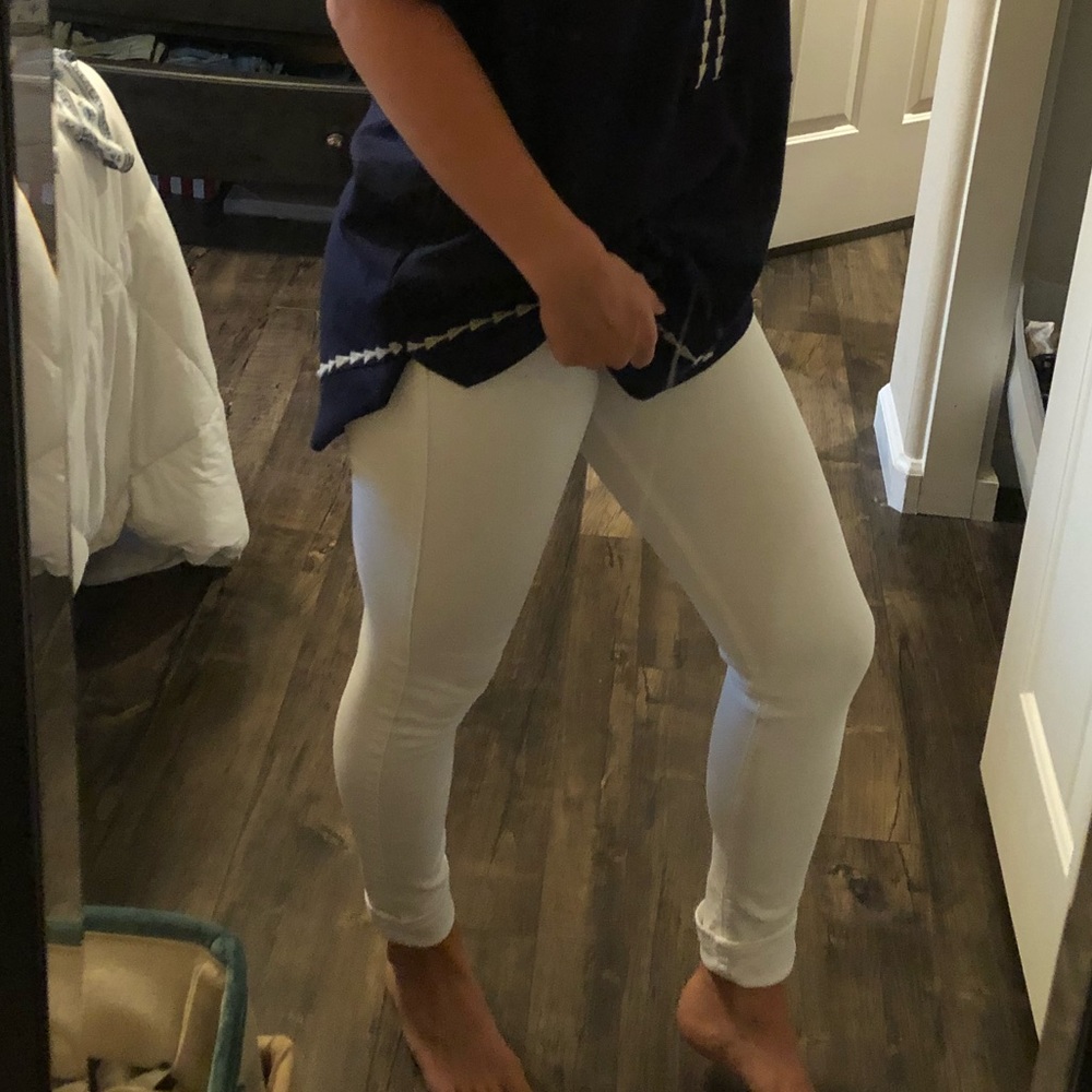 White jeans